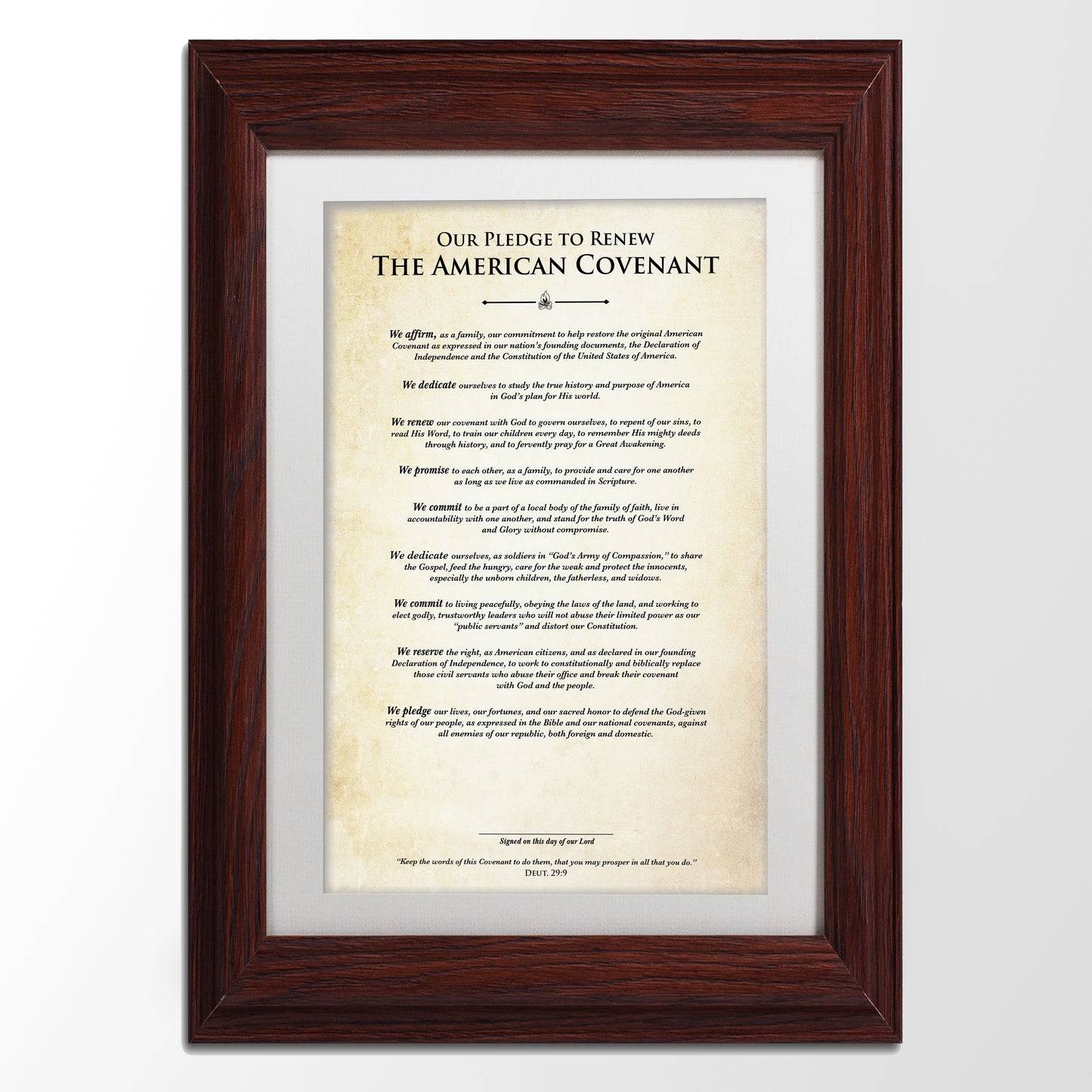 Marriage & Family Covenant Set - American Campfire Revival