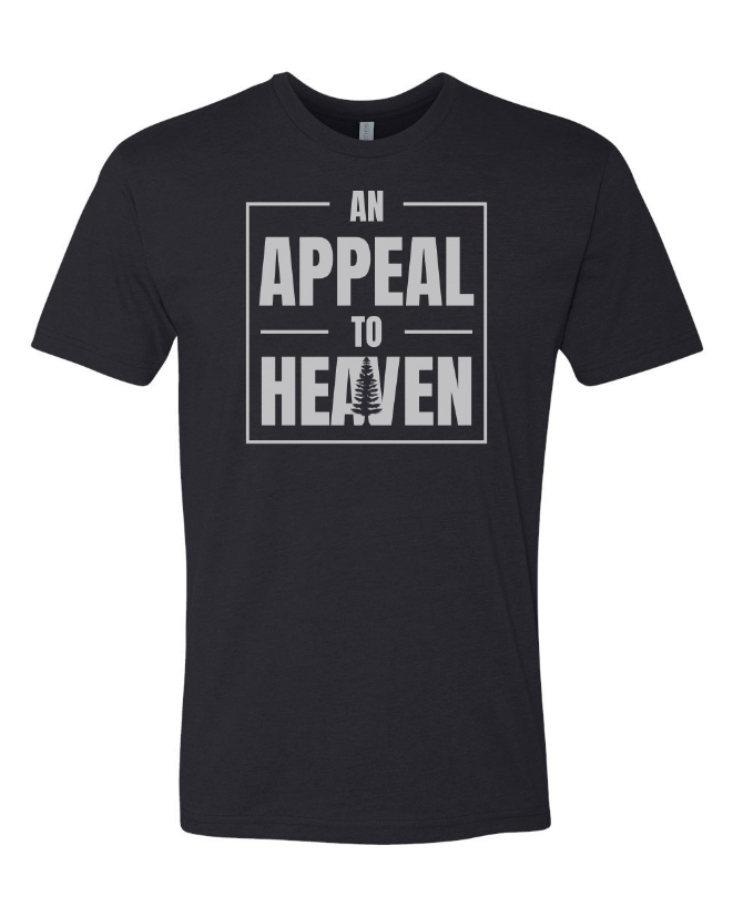 An Appeal To Heaven Tee (BLACK) - American Campfire Revival